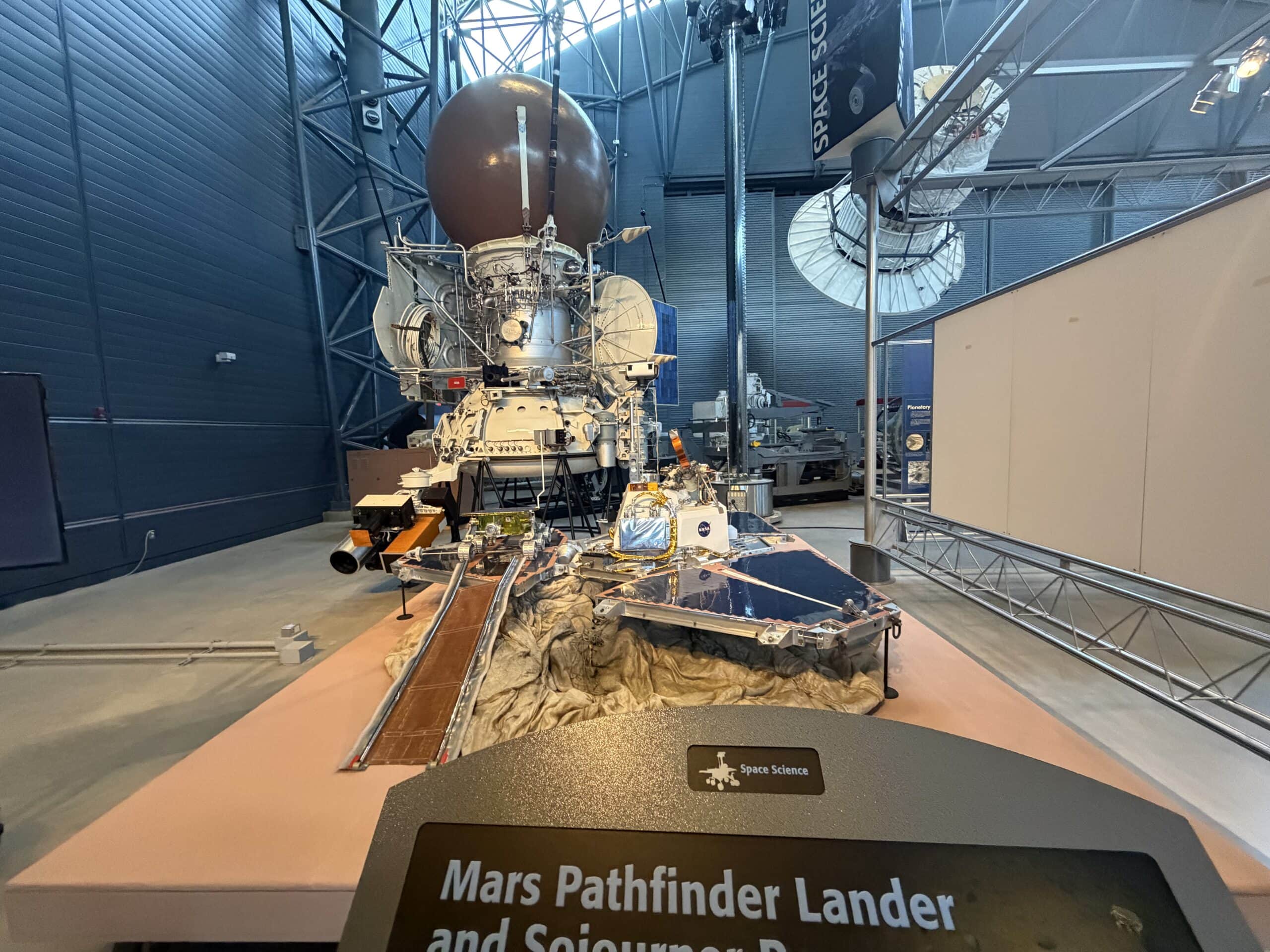 Mars Pathfinder at the Smithsonian. Image taken by 19FortyFive on 6/30/2026.