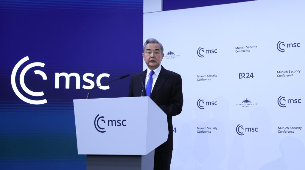 Chinese Foreign Minister Wang Yi at Munich Security Conference 2026