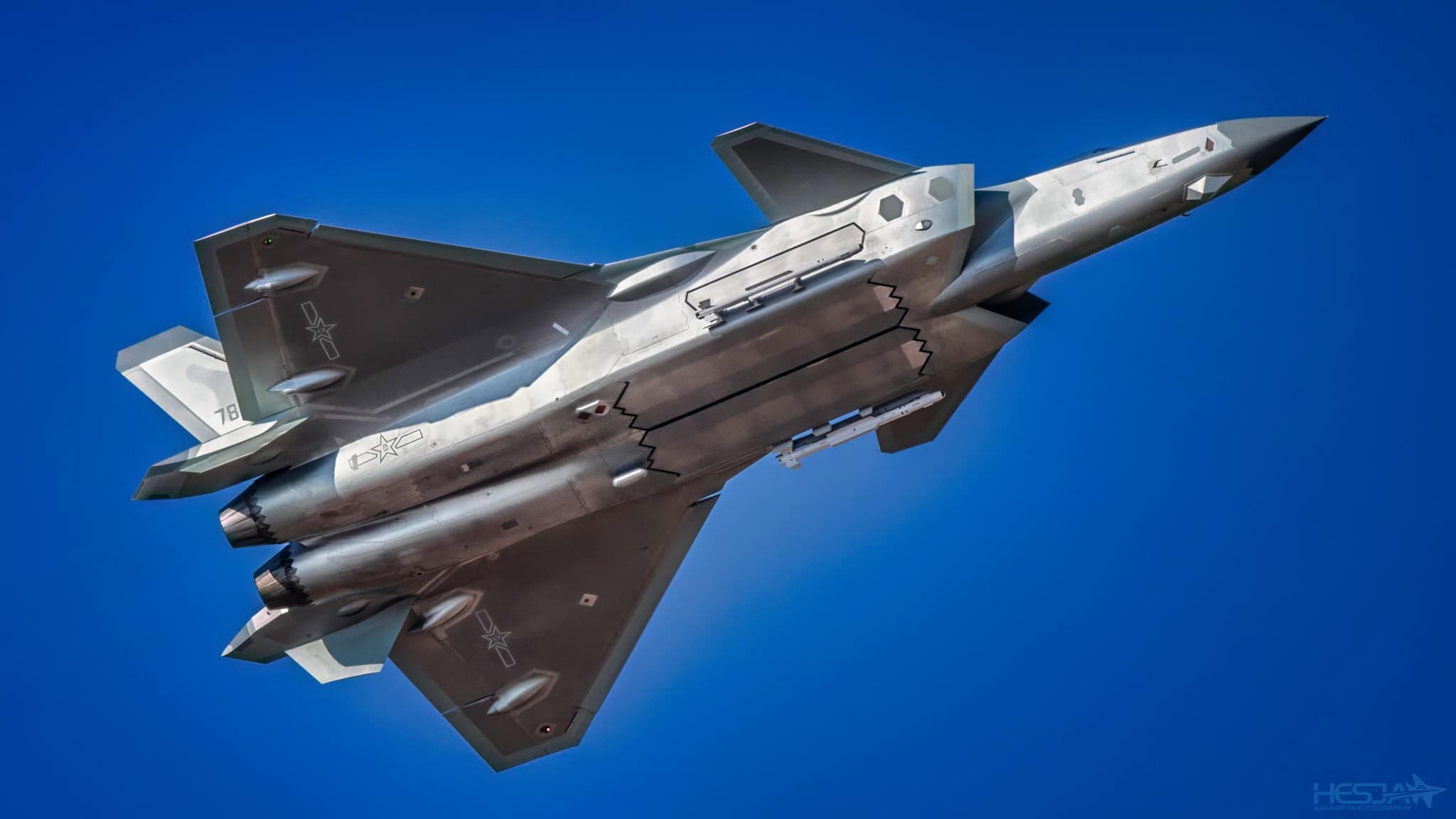 PLA J-20 stealth fighter and China aerospace modernization gap