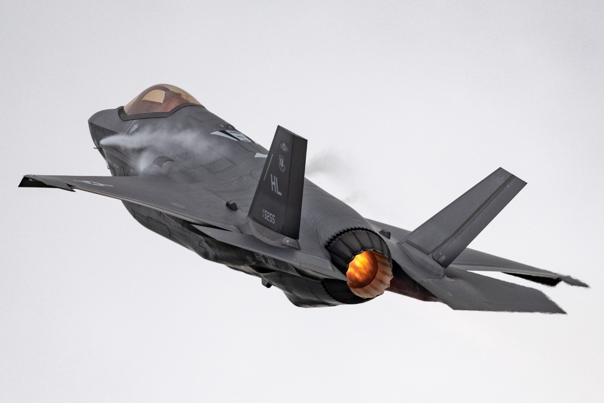 F-35A Lightning II at Tinker Air Force Base, Okla., May 25, 2021. Photo by Thomas Barley