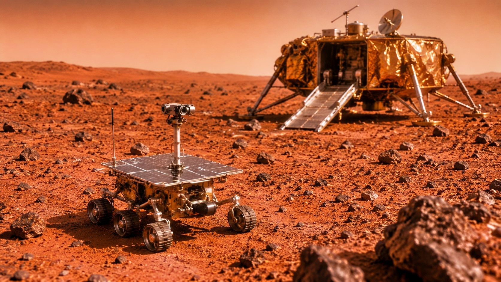 1990年代NASA的火星探路者着陆器