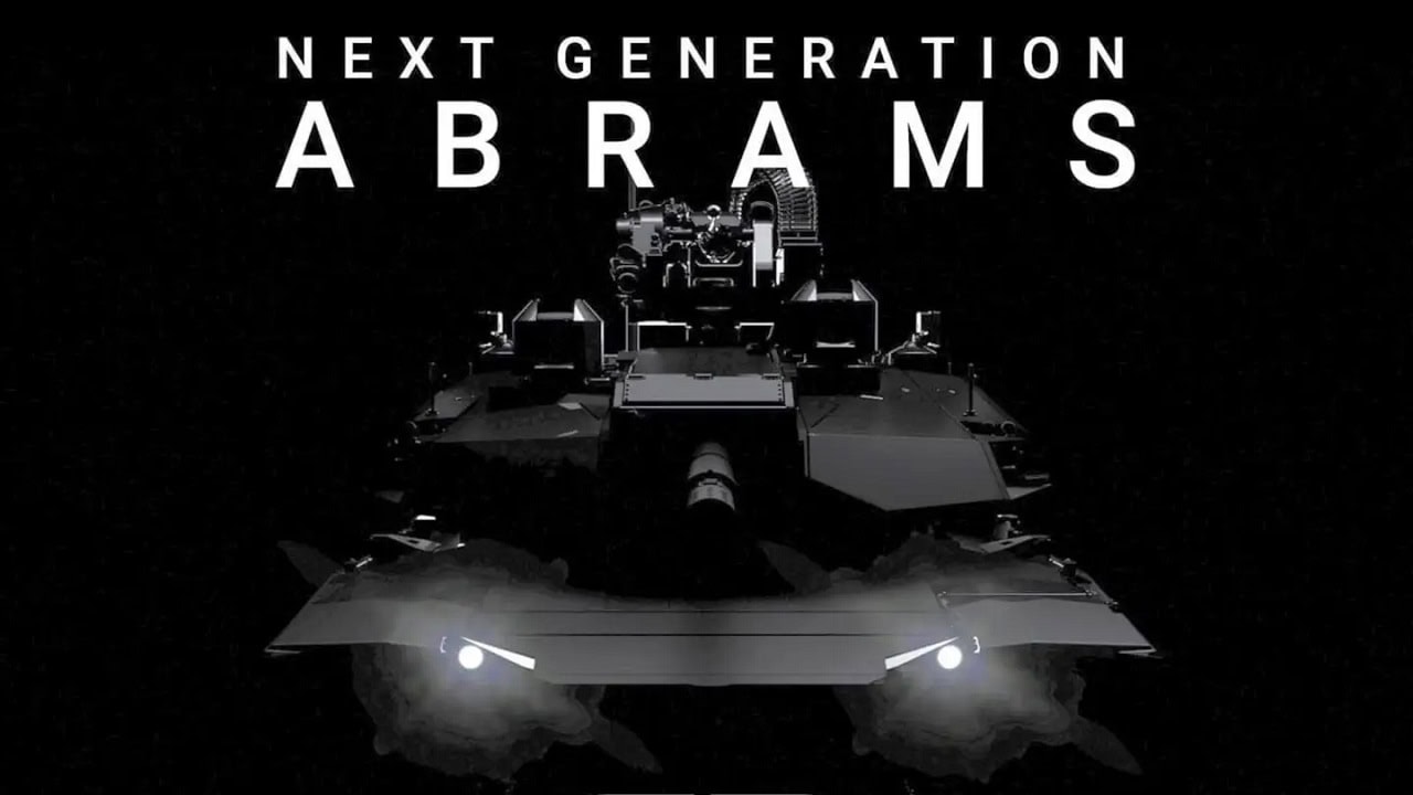 General Dynamics promo image of Abrams NextGen. This is before the name change the AbramsX.