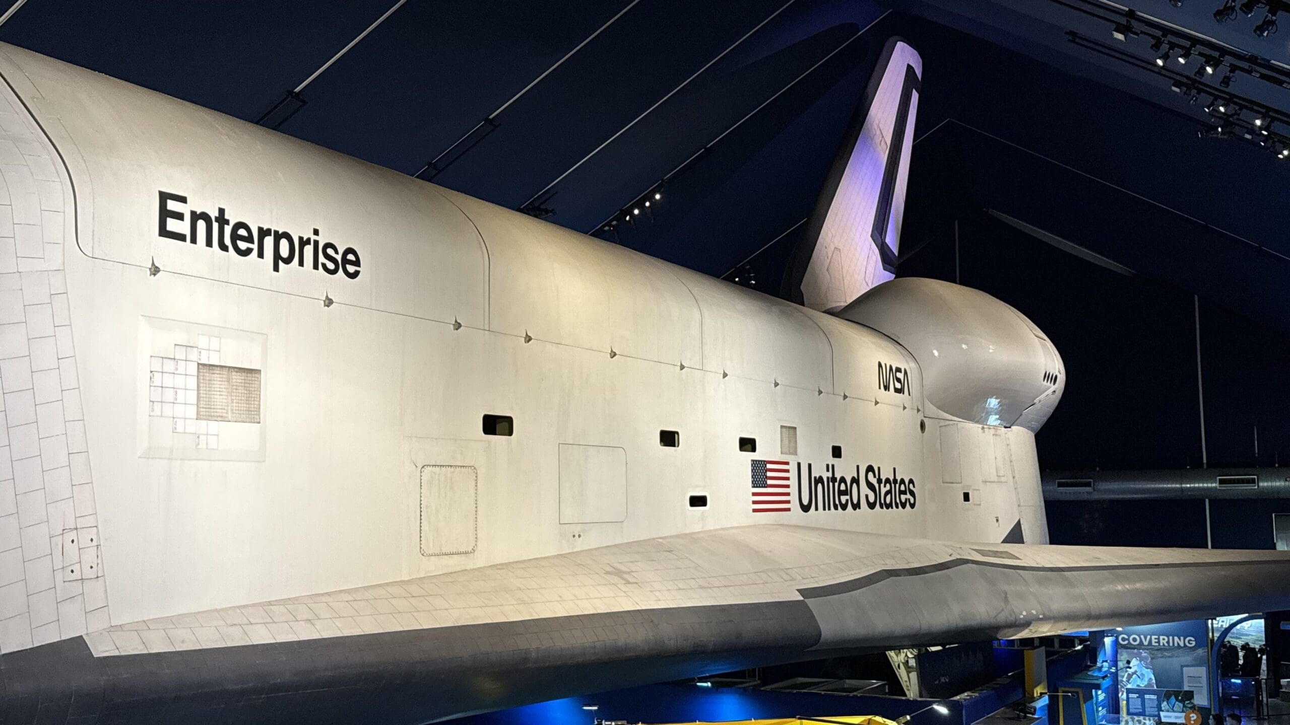 NASA Space Shuttle Enterprise 19FortyFive Original Image. 