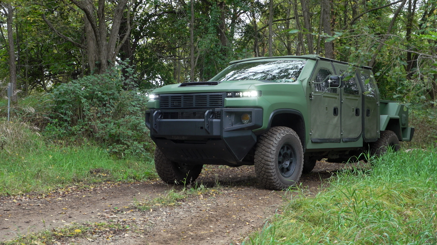 GM Defense's Next-Generation Tactical Vehicle. (Staff)