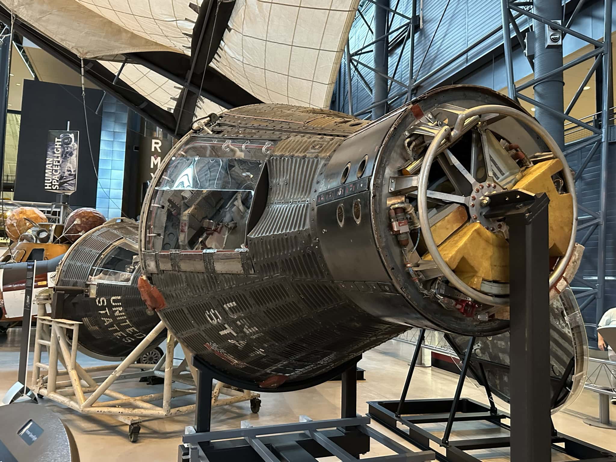Smithsonian images from the American Cold War Space Program. Image Credit: 19FortyFive Harry J. Kazianis back in October 2022.