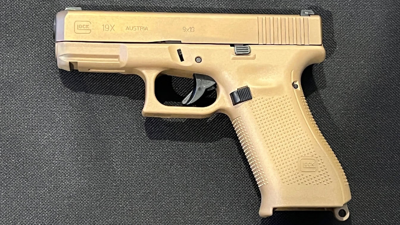 Glock 19X. Image Credit: 19FortyFive Original Image from August 2022.