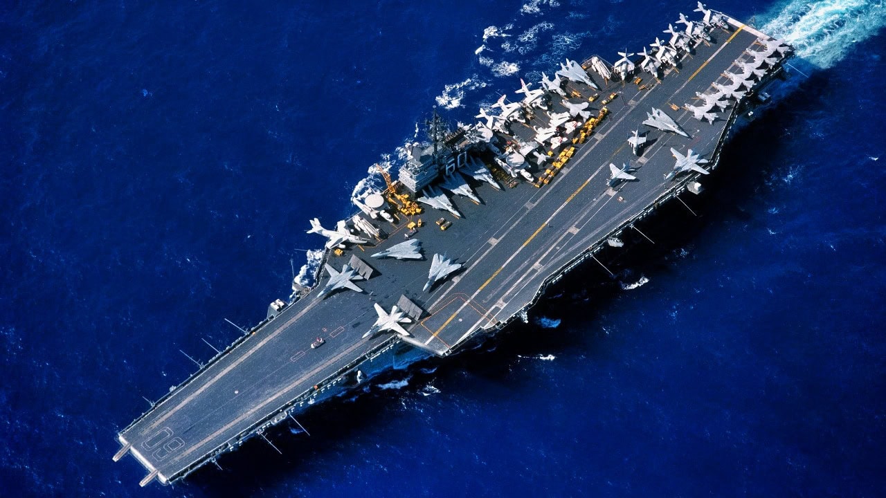 USS Saratoga Aircraft Carrier.