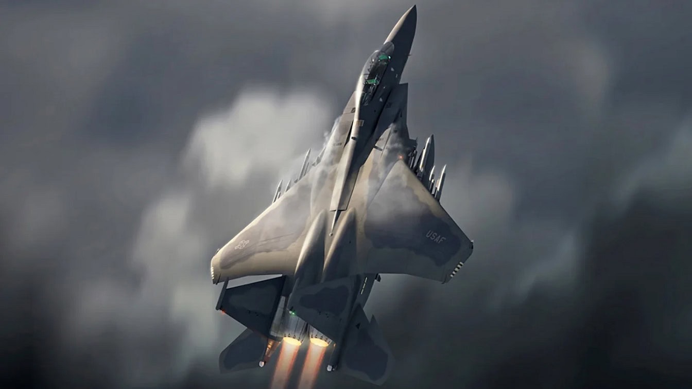 F-15EX。F-15EX。图片来源：波音。