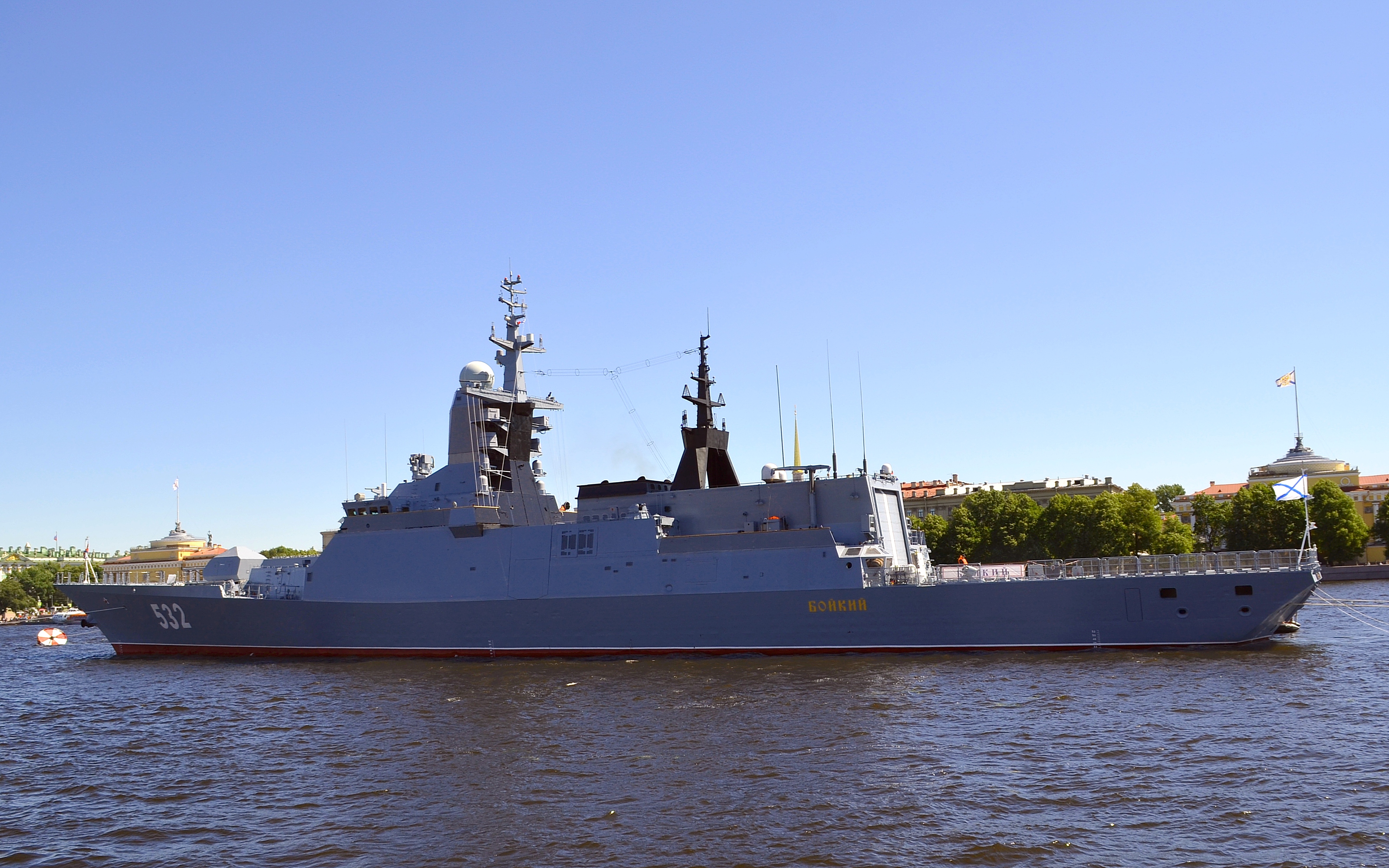 Project 20380 Boiky corvette and Baltic Fleet drone strike analysis