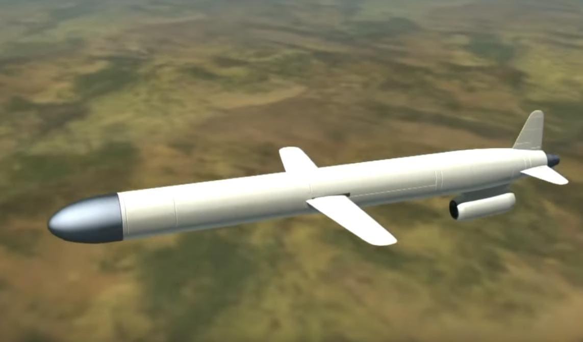 Kh-101 Russian cruise missile used in long range strikes against Ukraine