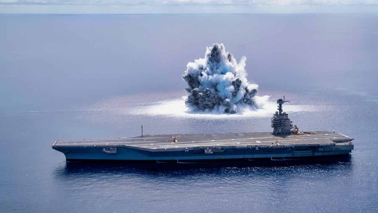 Ford-Class Aircraft Carrier.