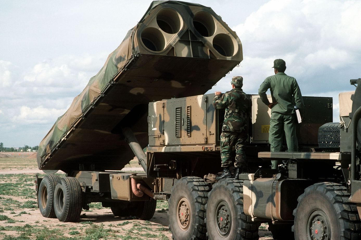 Image of land-based Tomahawk missile from the 1980s.