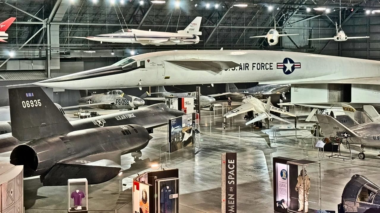 2025年在美国空军博物馆拍摄的XB-70照片。