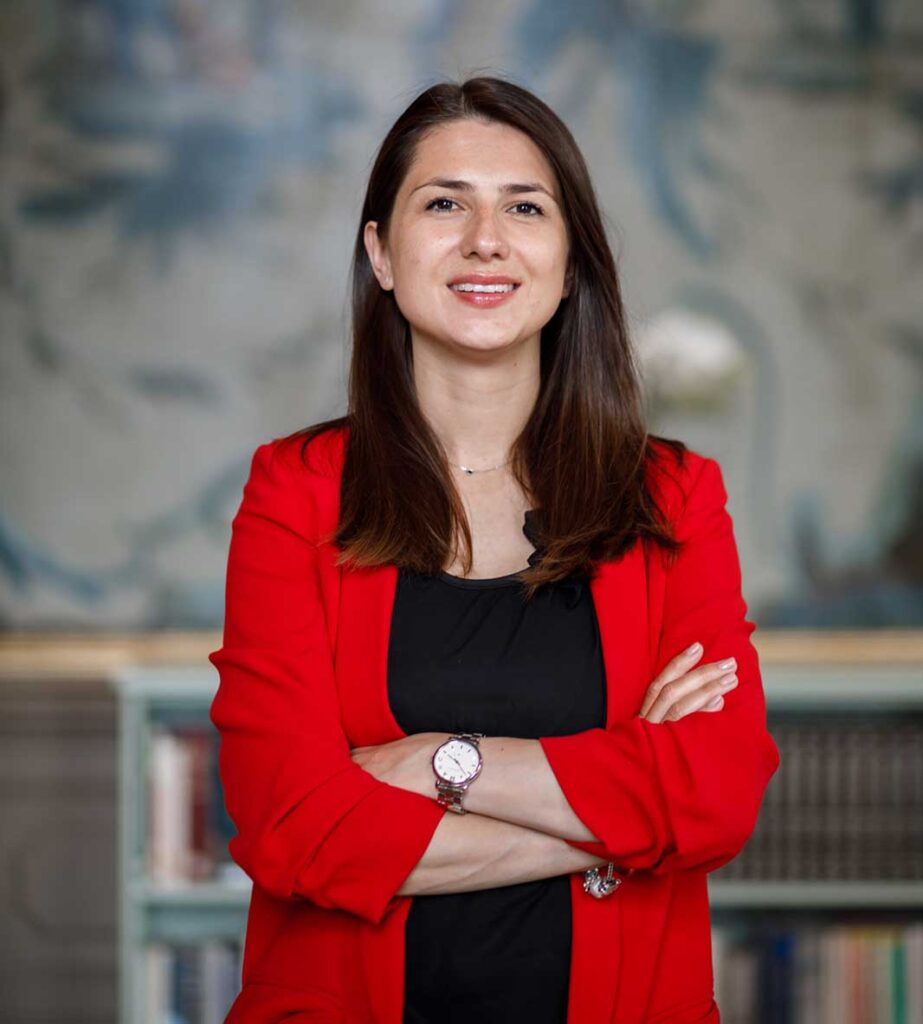 Agnė Rakštytė, CEO and co-founder of KOVO Armor developers and producers of advanced ballistic protection solutions using scientifically lighter weight materials. She is also the Country Director for the Baltics at Our Common Home, a Geneva-based non-profit pushing energy security projects in the region. [Photo credit: EKATERINA POPOVA]