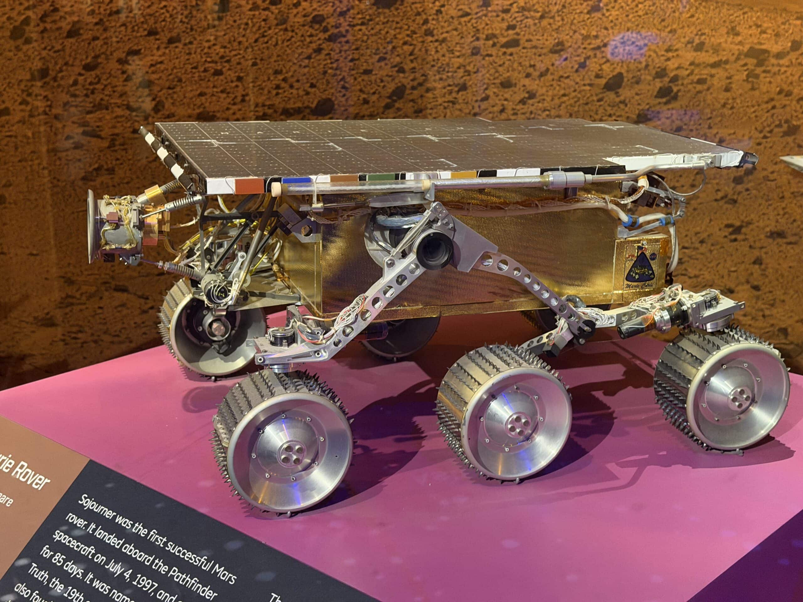 Mars Pathfinder Sojourner at the Smithsonian on July 1, 2026 image taken by 19FortyFive.