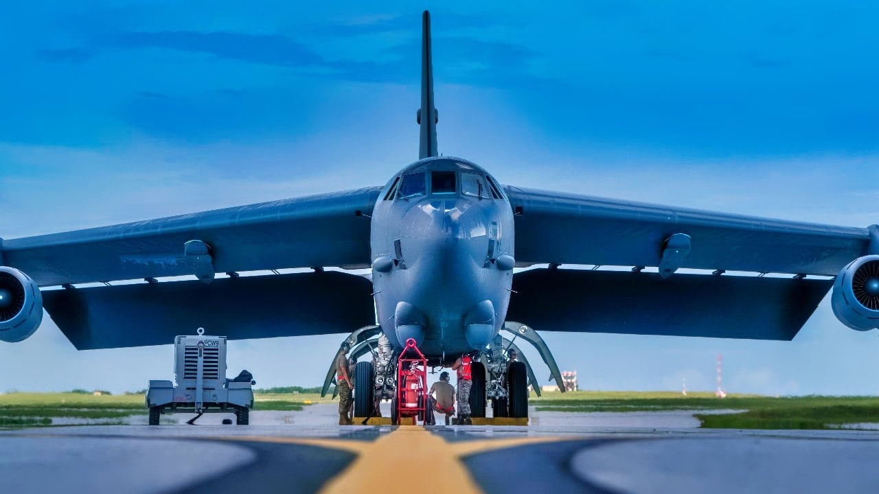 B-52 Bomber from U.S. Air Force.