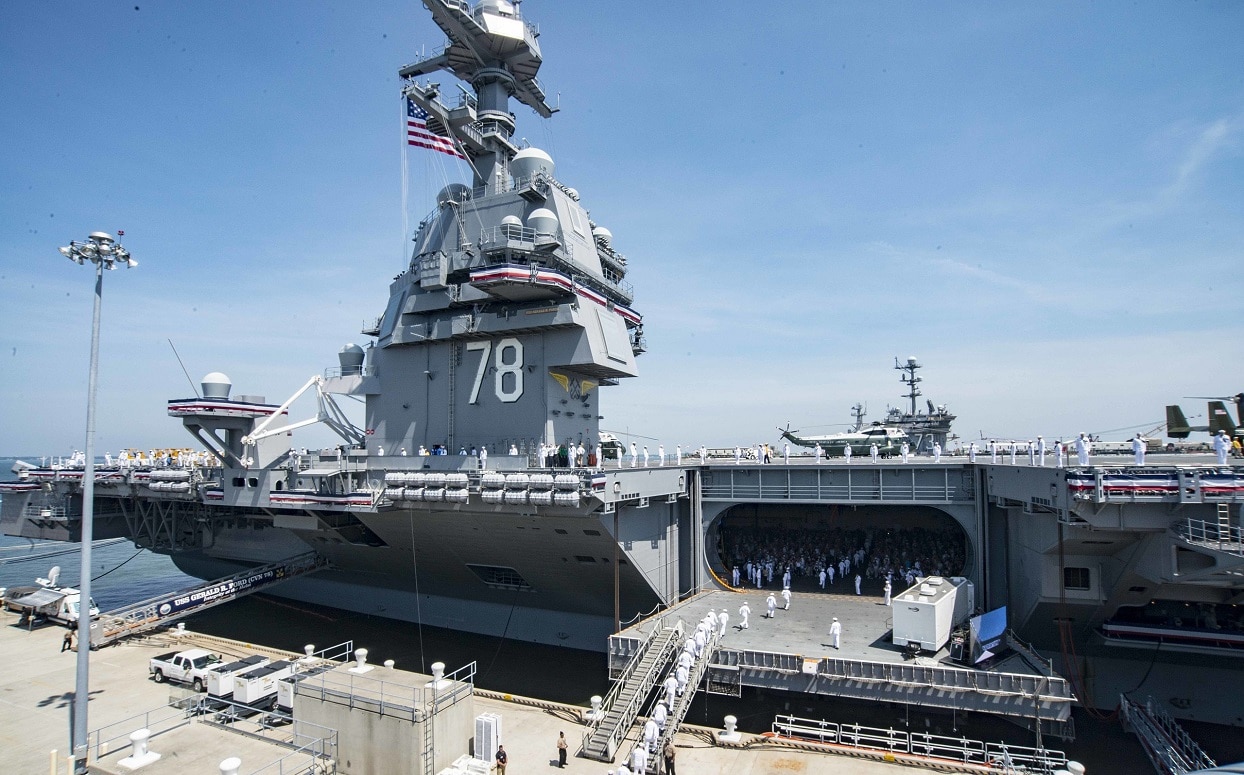 Gerald R. Ford-class. Image: Creative Commons.