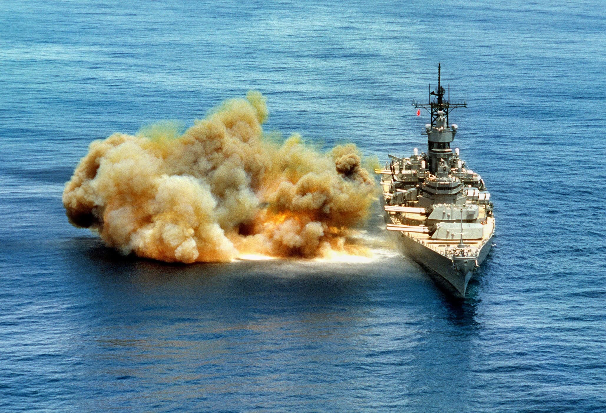 Iowa-Class Battleship U.S. Navy.