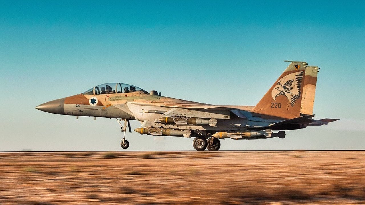 F-15I Ra'am Israeli Air Force.