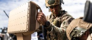 Ground Observer 12 (GO12), man-pack ground combat radar [Photo © Thales]
