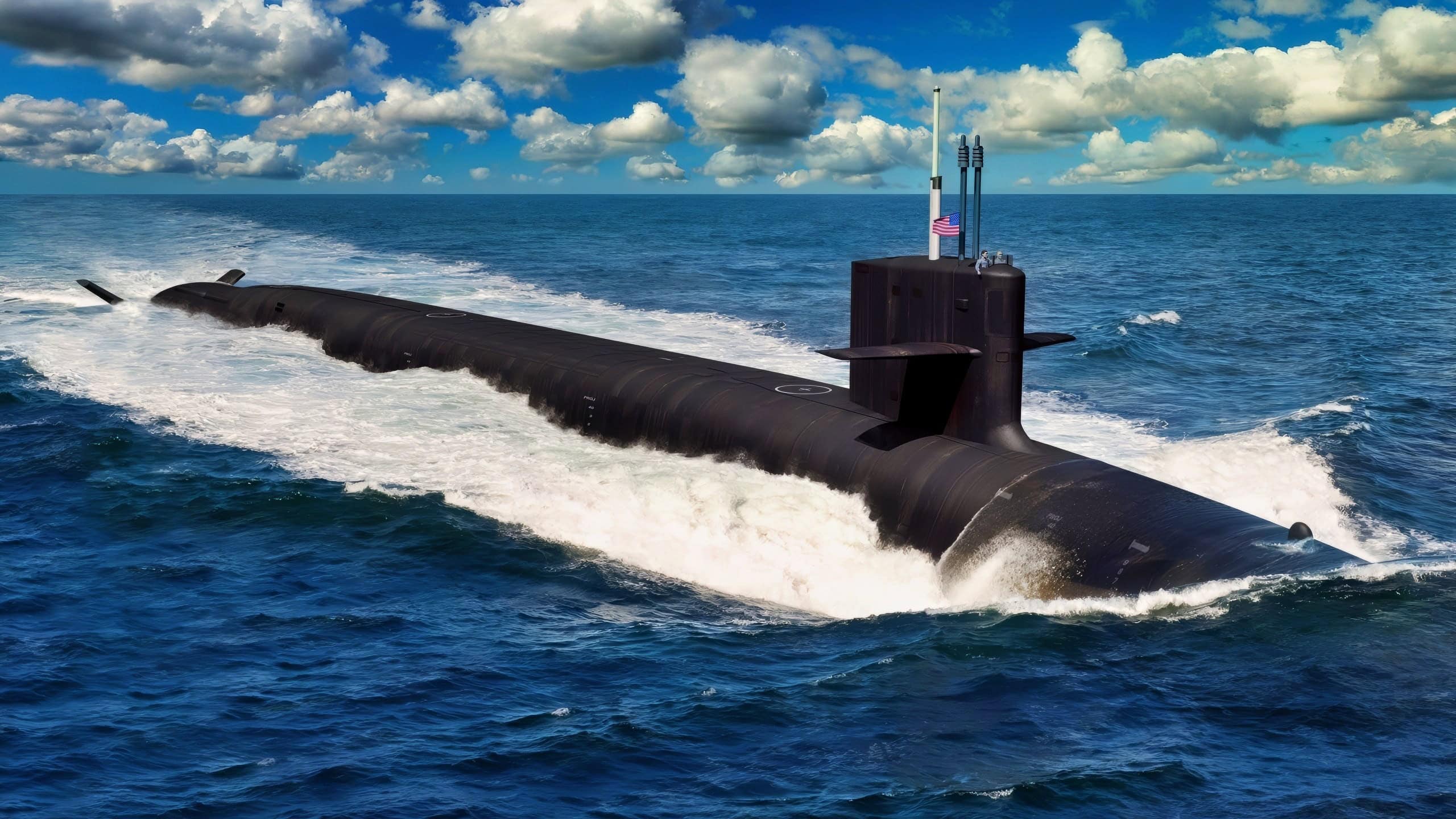 Columbia-Class Submarine SSBN Rendering U.S. Navy Photo