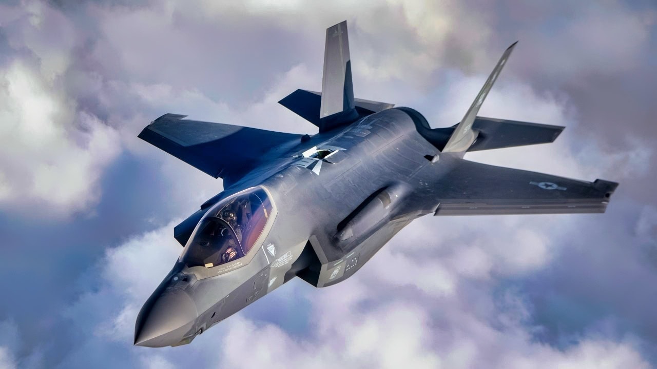 美国空军的F-35战斗机。