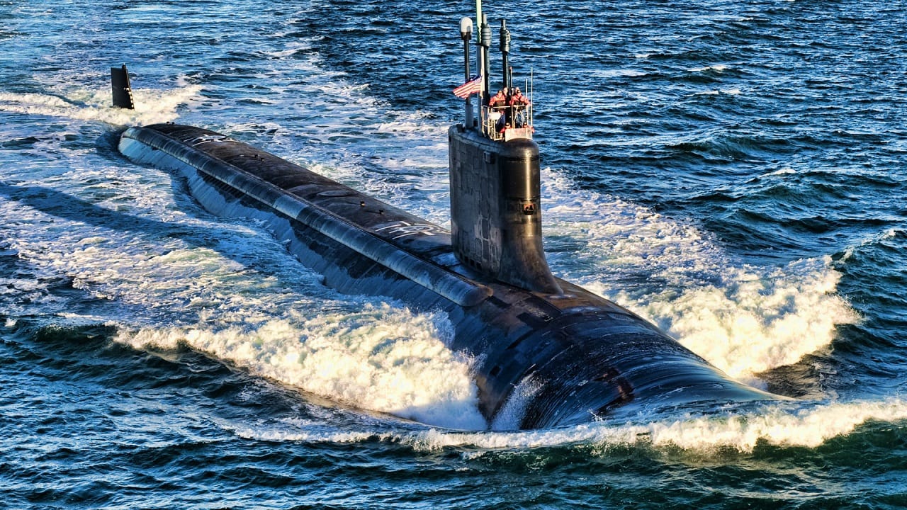 Virginia-Class US Navy Attack Submarine. Image Credit: Creative Commons.