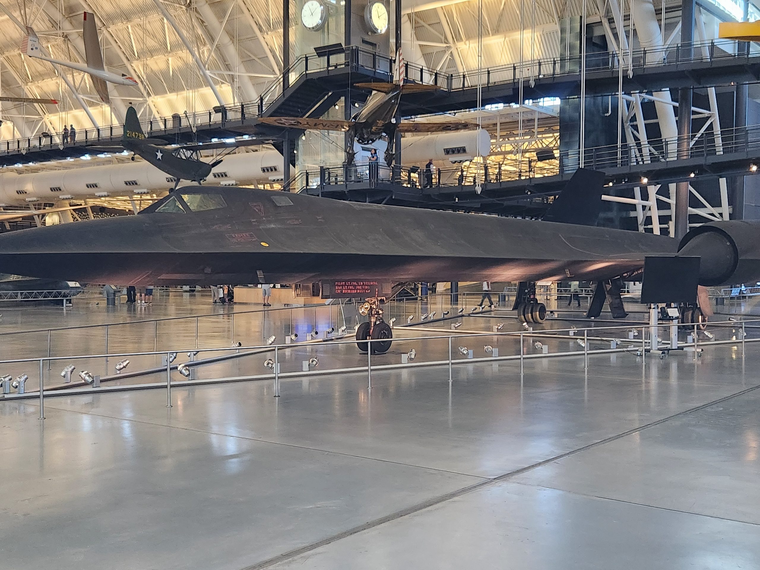 SR-71 Blackbird visit by 19FortyFive.com staff to the Smithsonian.