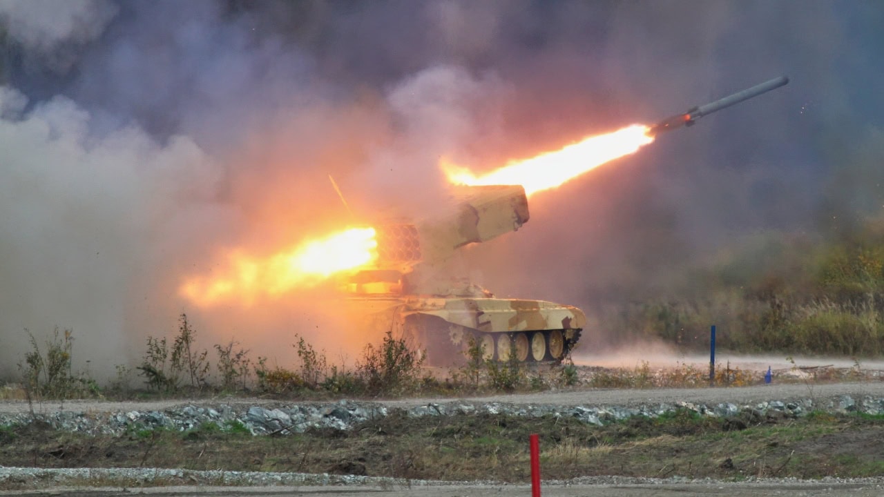 乌克兰战争 TOS-1A