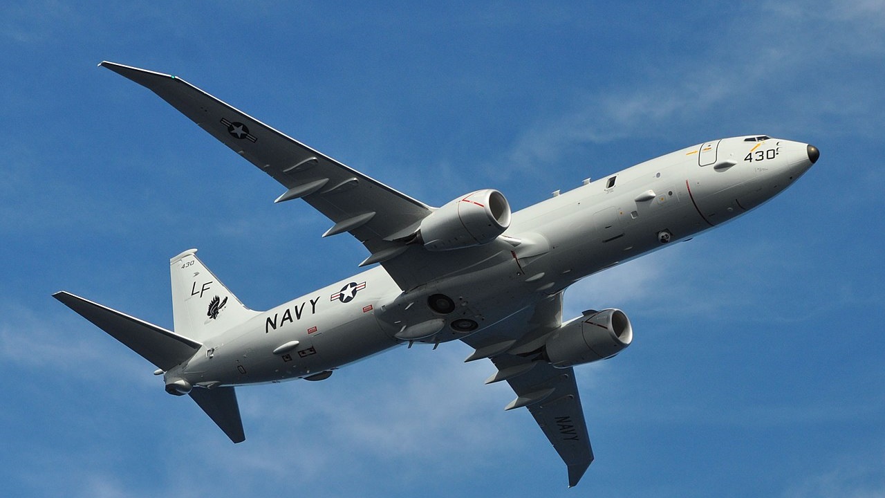 P-8海神海洋巡逻机支持印太监视