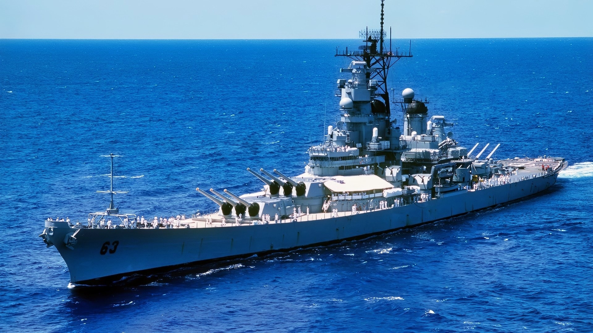USS Missouri Iowa-Class USN