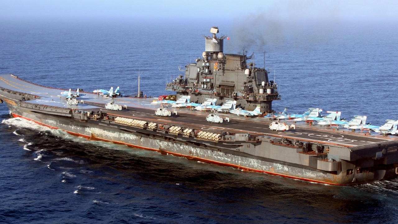 Admiral Kuznetsov Aircraft Carrier. Image Credit: Creative Commons.