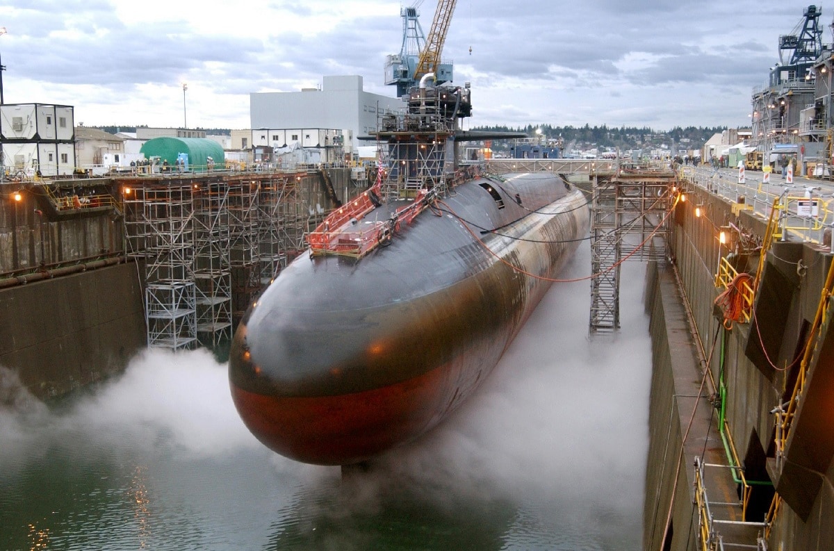 Ohio-class SSGN under going conversion. Image: Creative Commons,