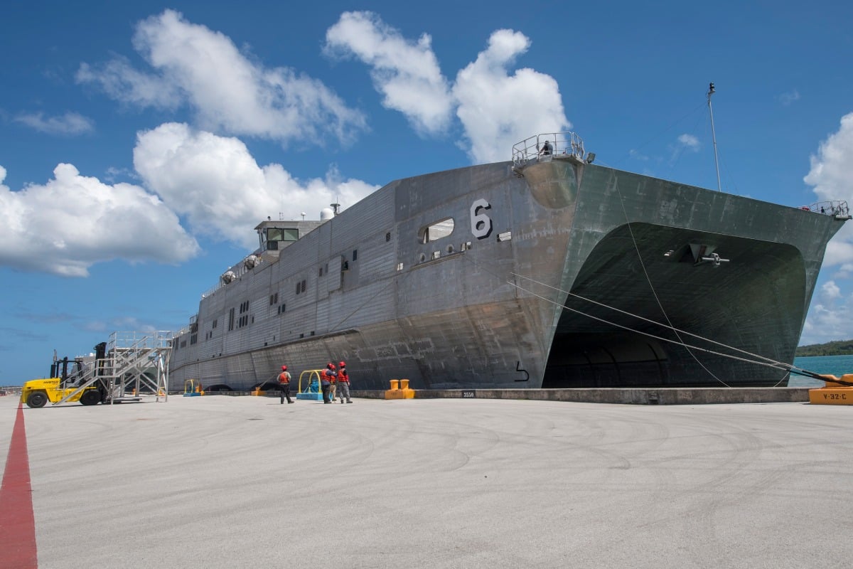 USNS Brunswick (T-EPF 6).