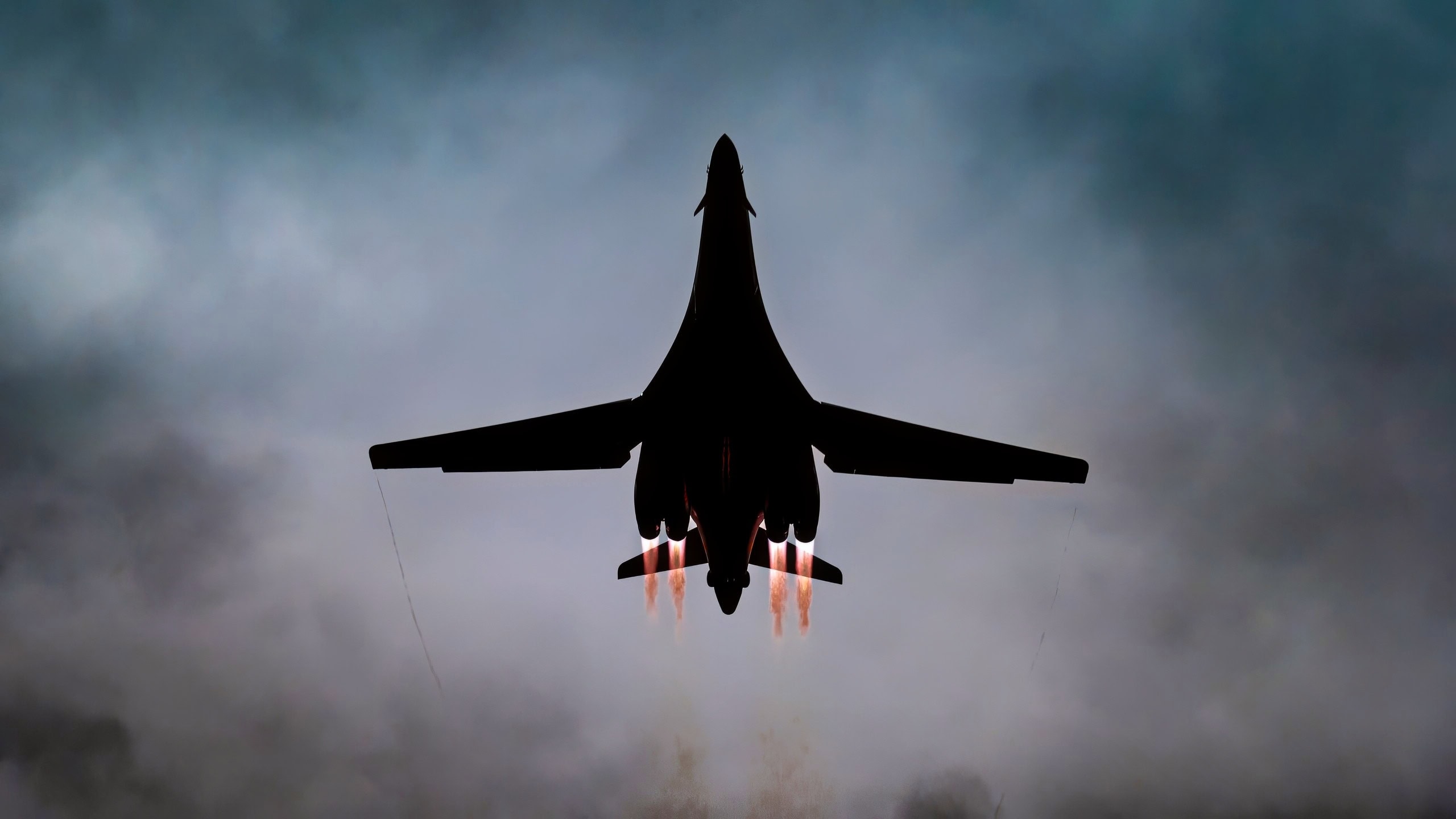 A B-1B Lancer assigned to the 9th Expeditionary Bomb Squadron takes off at RAF Fairford, United Kingdom, to participate in a Bomber Task Force Europe mission, Oct. 27, 2021. “Bombers enhance our ability to address dynamic threats and counter adversary actions in the region as an effective joint force,” said Gen. Jeff Harrigian, U.S. Air Forces in Europe - Air Forces Africa commander. Operations and engagements with NATO allies and global partners demonstrate the shared commitment to global security and stability. (U.S. Air Force photo by Senior Airman Colin Hollowell)