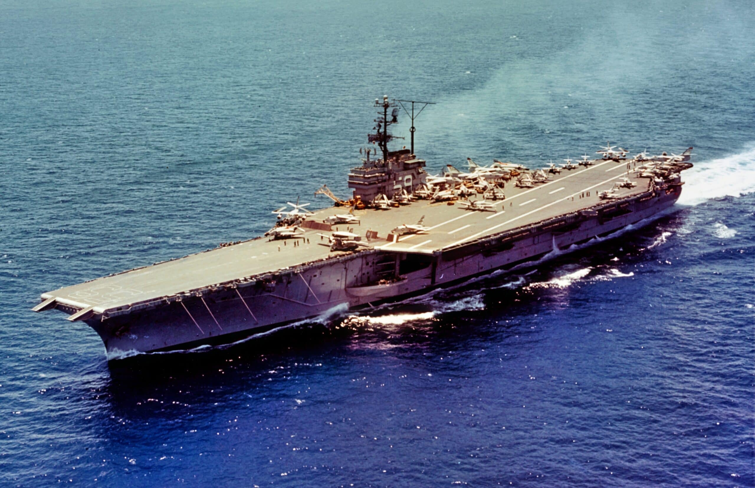 USS Forrestal Aircraft Carrier