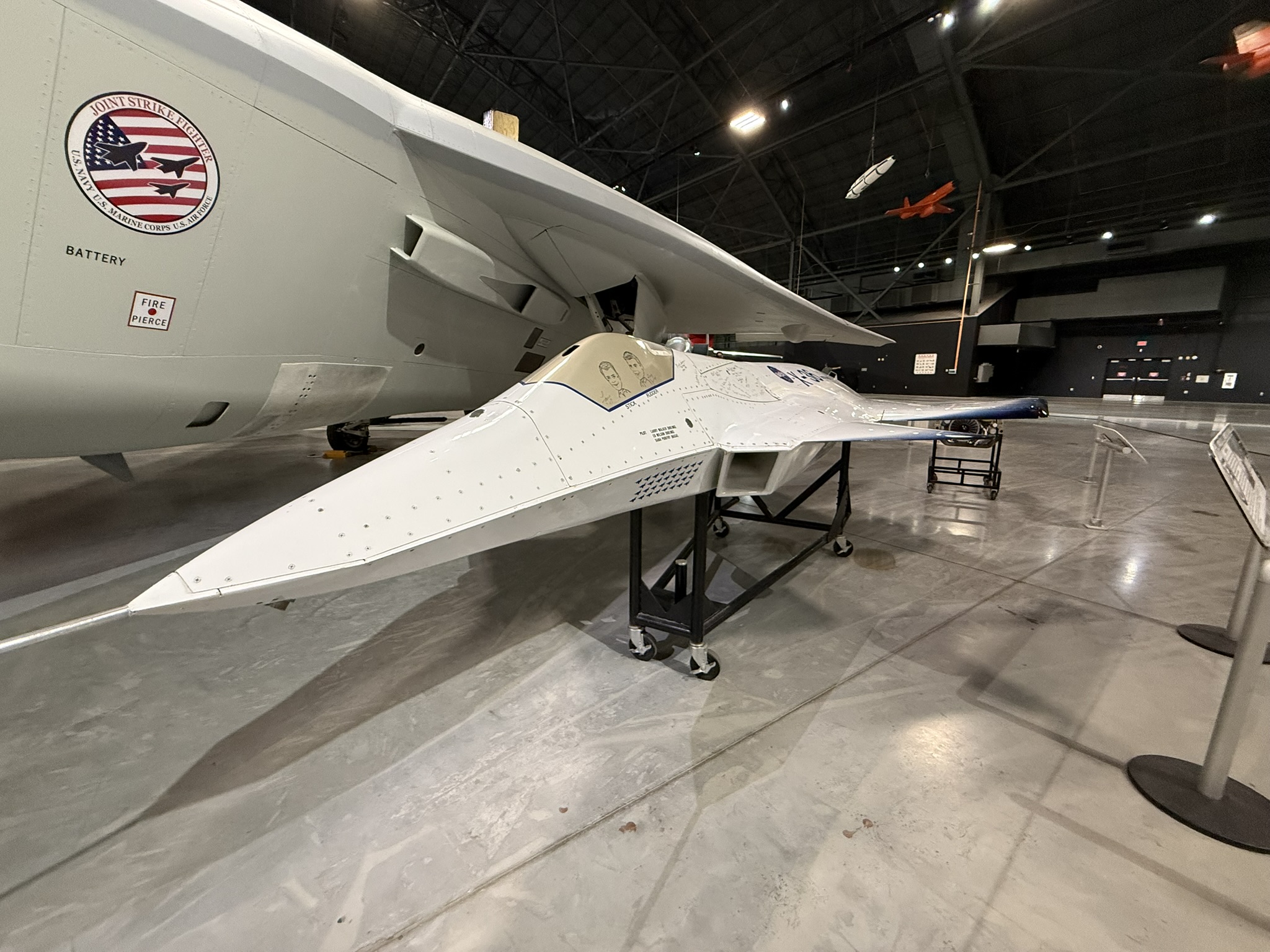 X-36 at the National Museum of the U.S. Air Force. Image Credit: Harry J. Kazianis. 