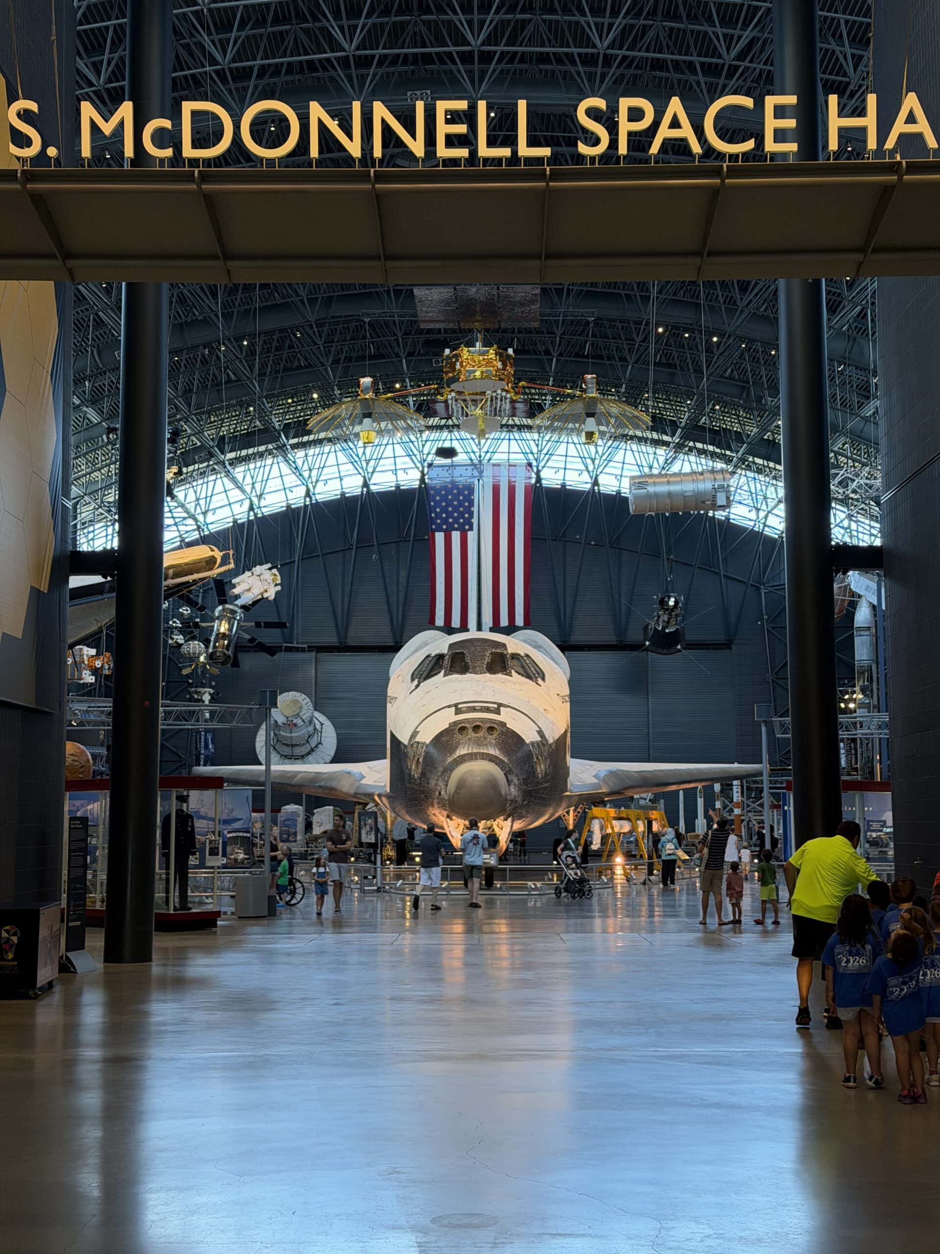 NASA Space Shuttle Discover. Smithsonian Visit Photo by 19FortyFive.com 
