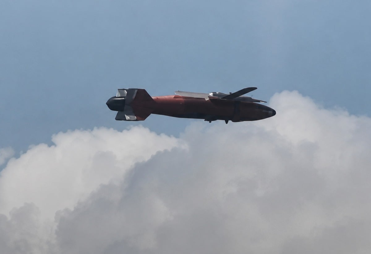 Ukraine domestic KAB guided aerial bomb for precision strike missions