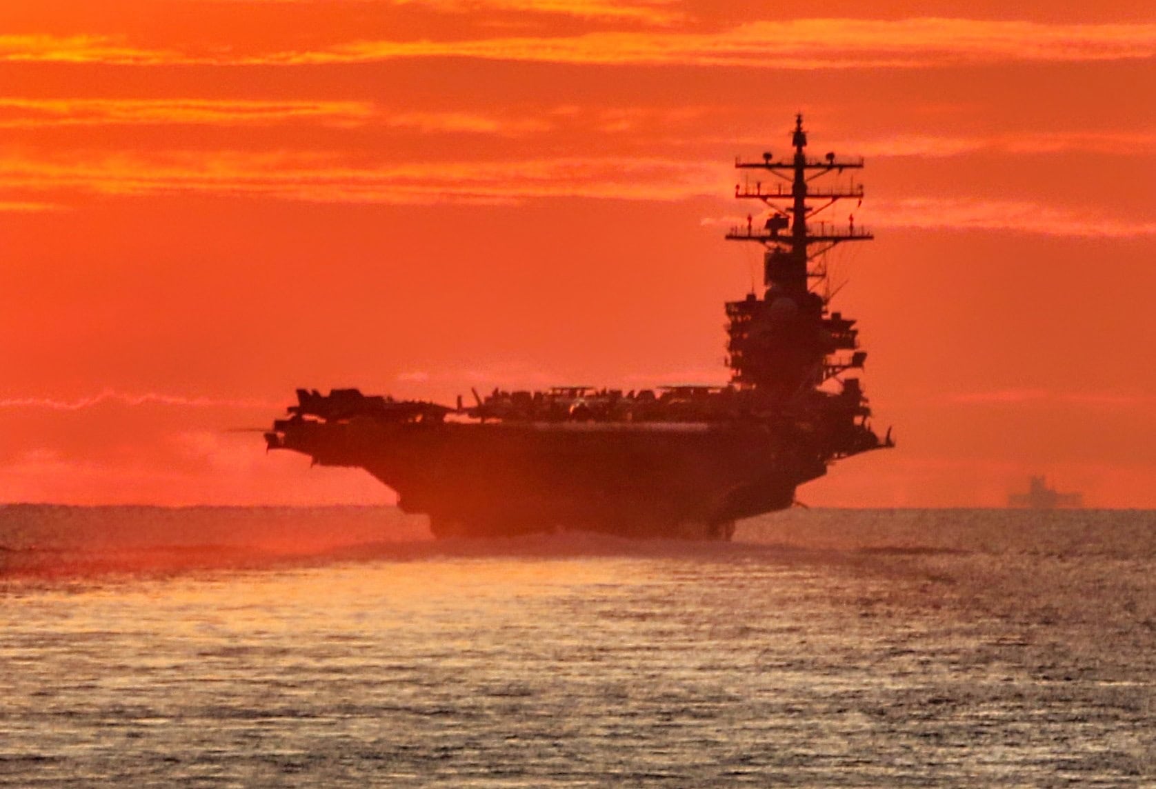 Nimitz-Class Aircraft Carrier.