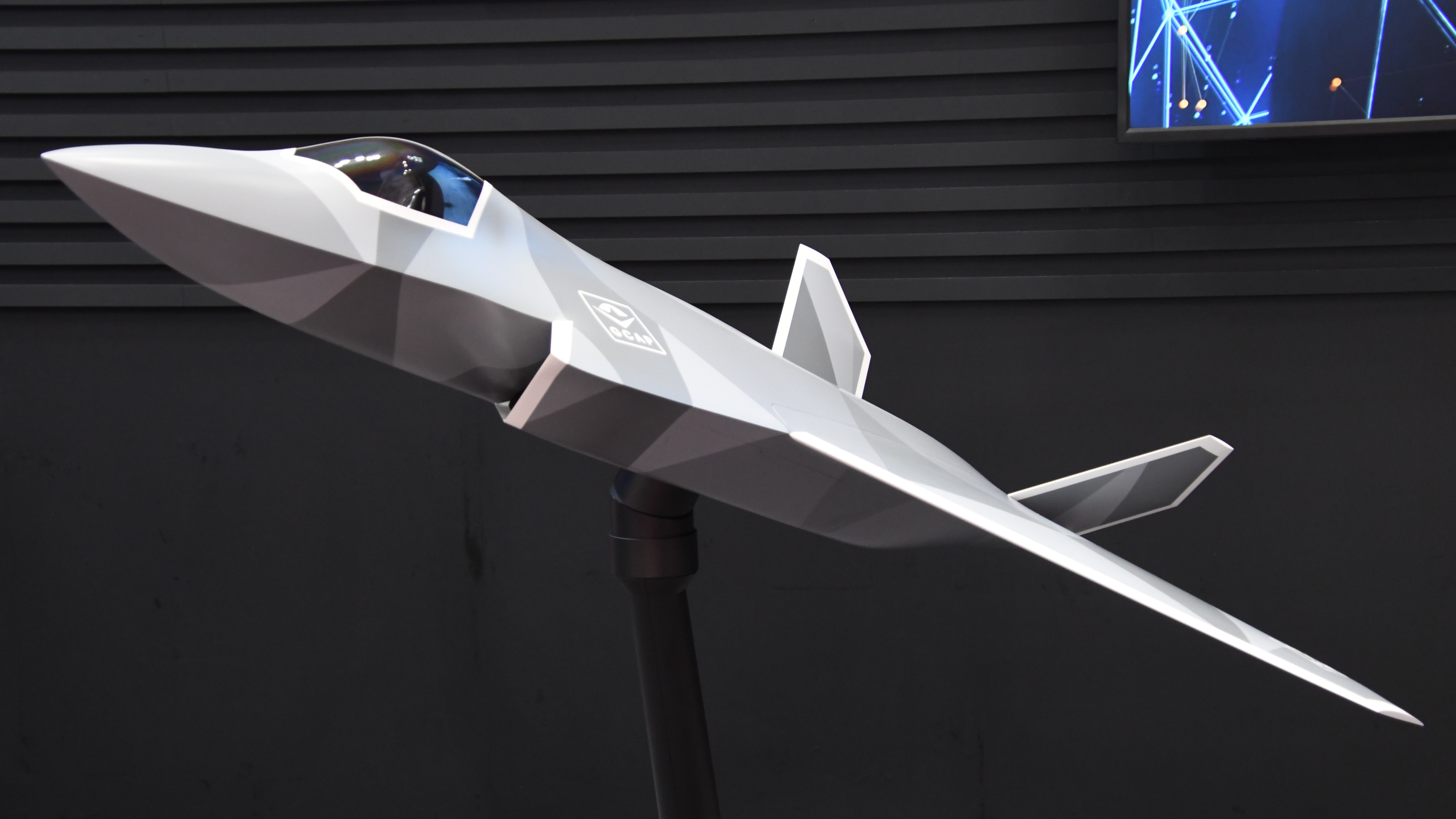 GCAP concept model displayed at Japan Aerospace 2024 Tokyo exhibition