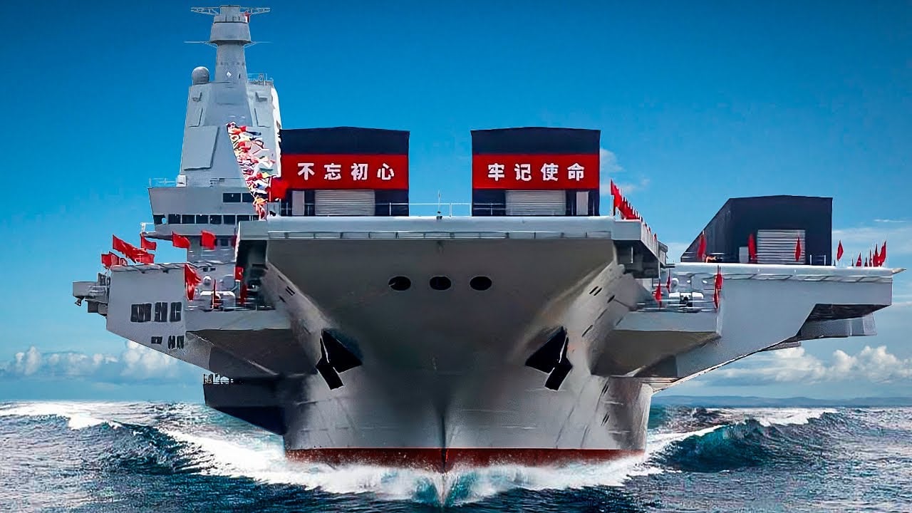 中国航空母舰。