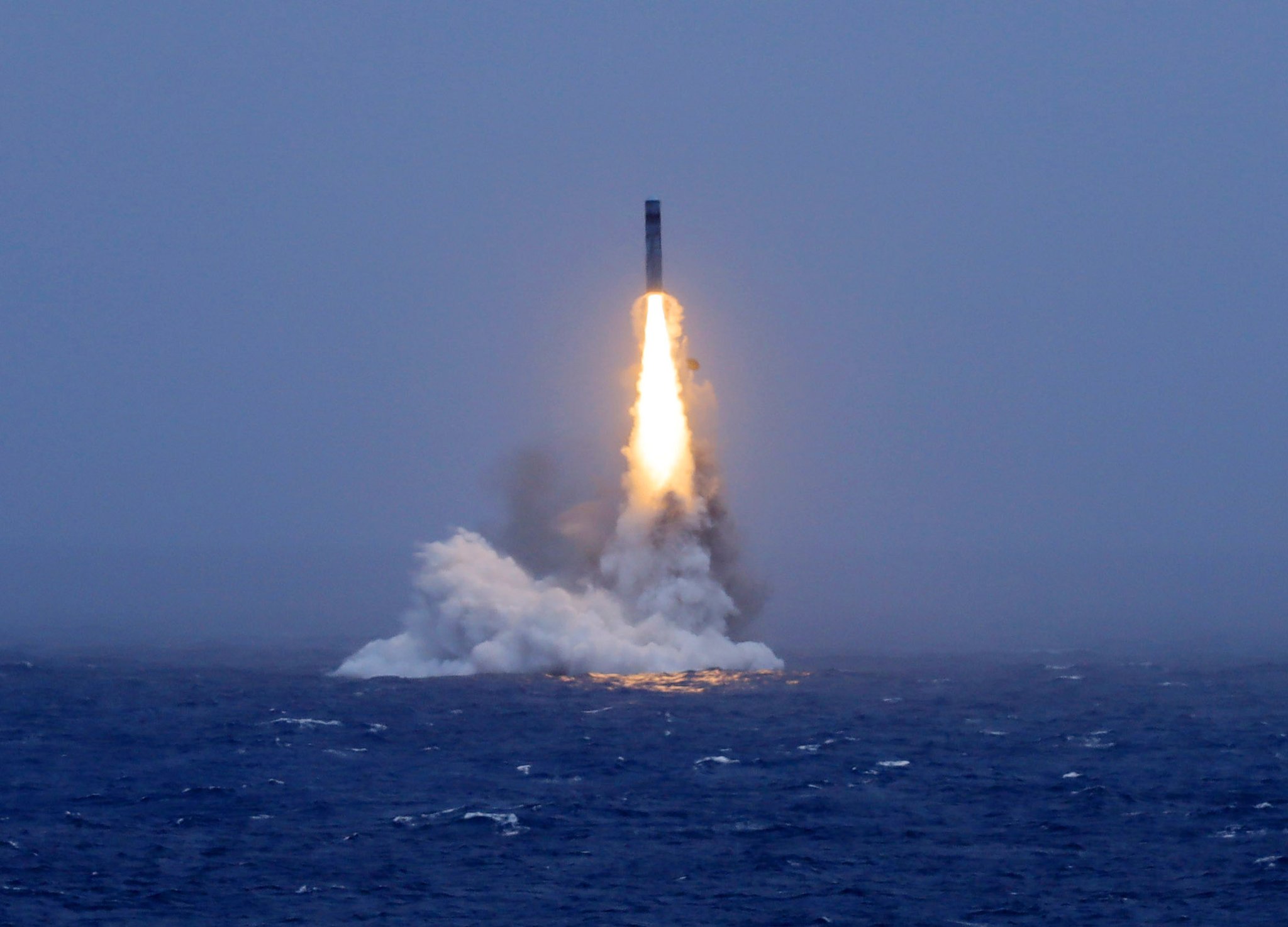 Chinese PLAN JL-2 submarine launched ballistic missile test in 2026