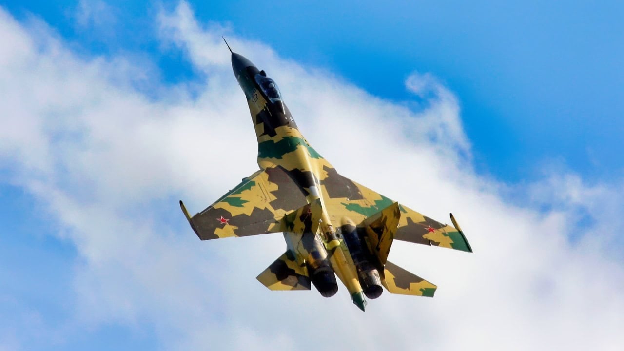 Su-35 Fighter from Russia.