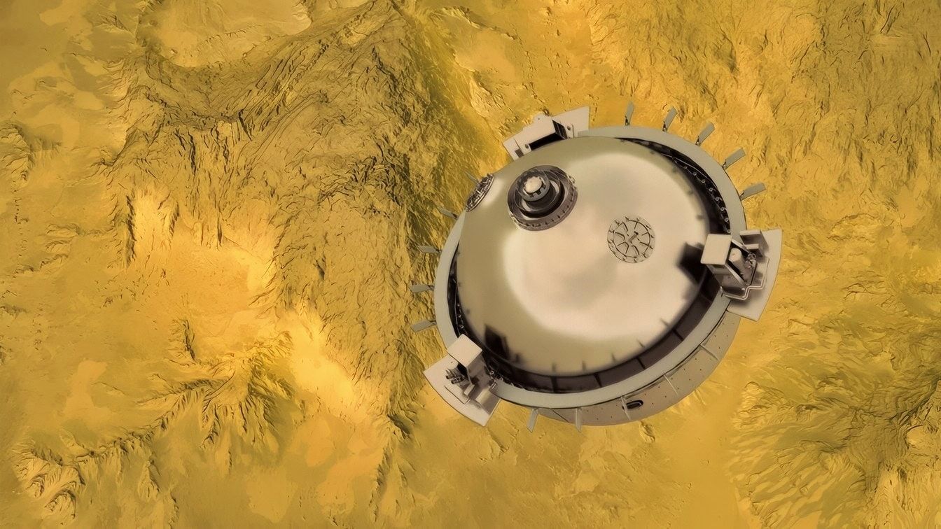 NASA Venus Lander Artist Rendition Picture