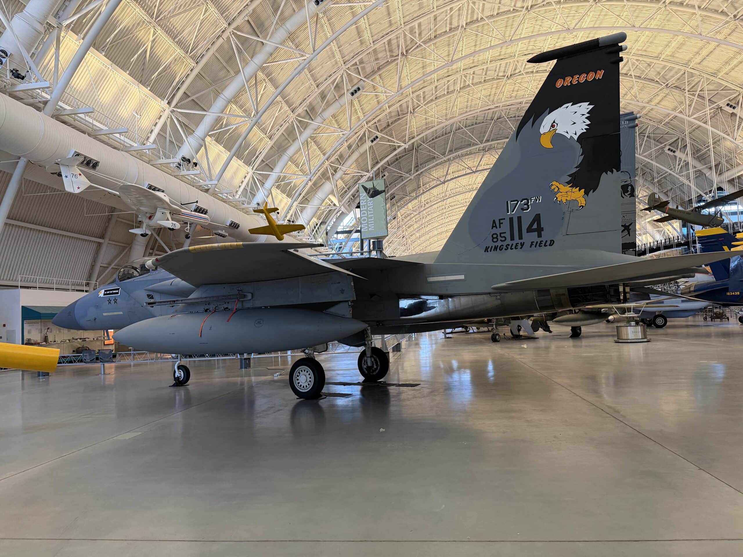F-15C. Taken at the Smithsonian by 19FortyFive.com staff.