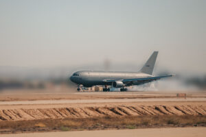Last week Israel reveived ist second KC-46 Pegasus produced by Boeing. (Photo: IDF)