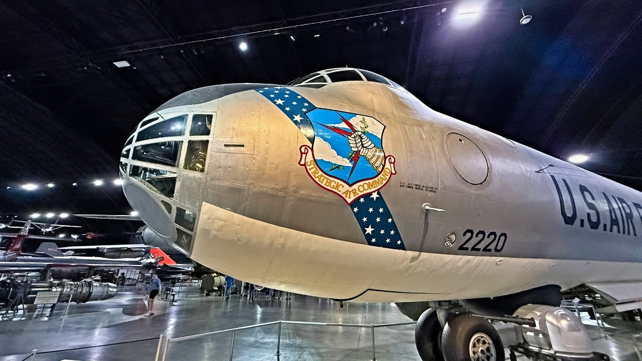 B-36. Image taken by 19FortyFive at the National Museum of the US Air Force. 