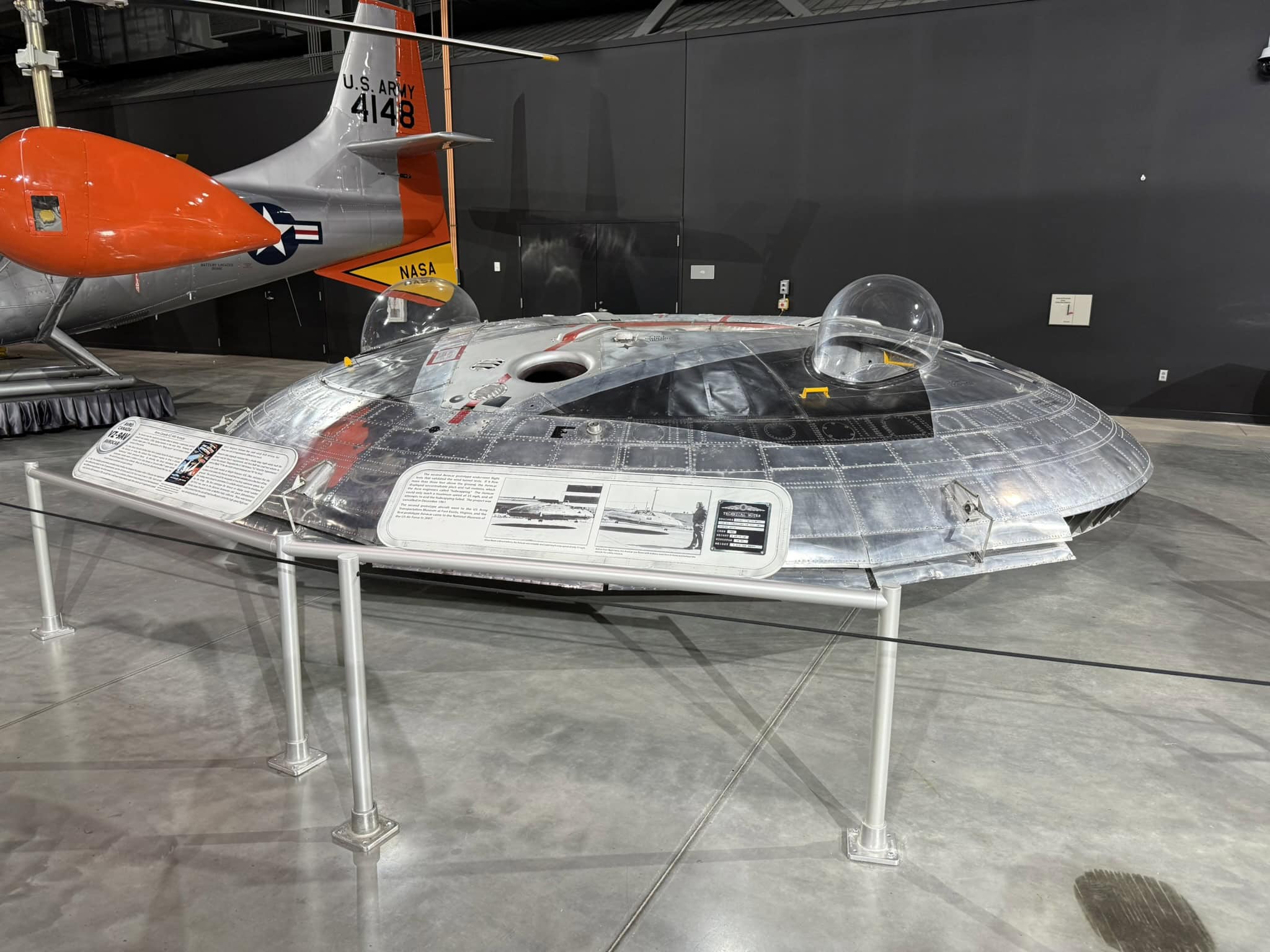 Avrocar Flying Saucer Up Close 19FortyFive.com Image
