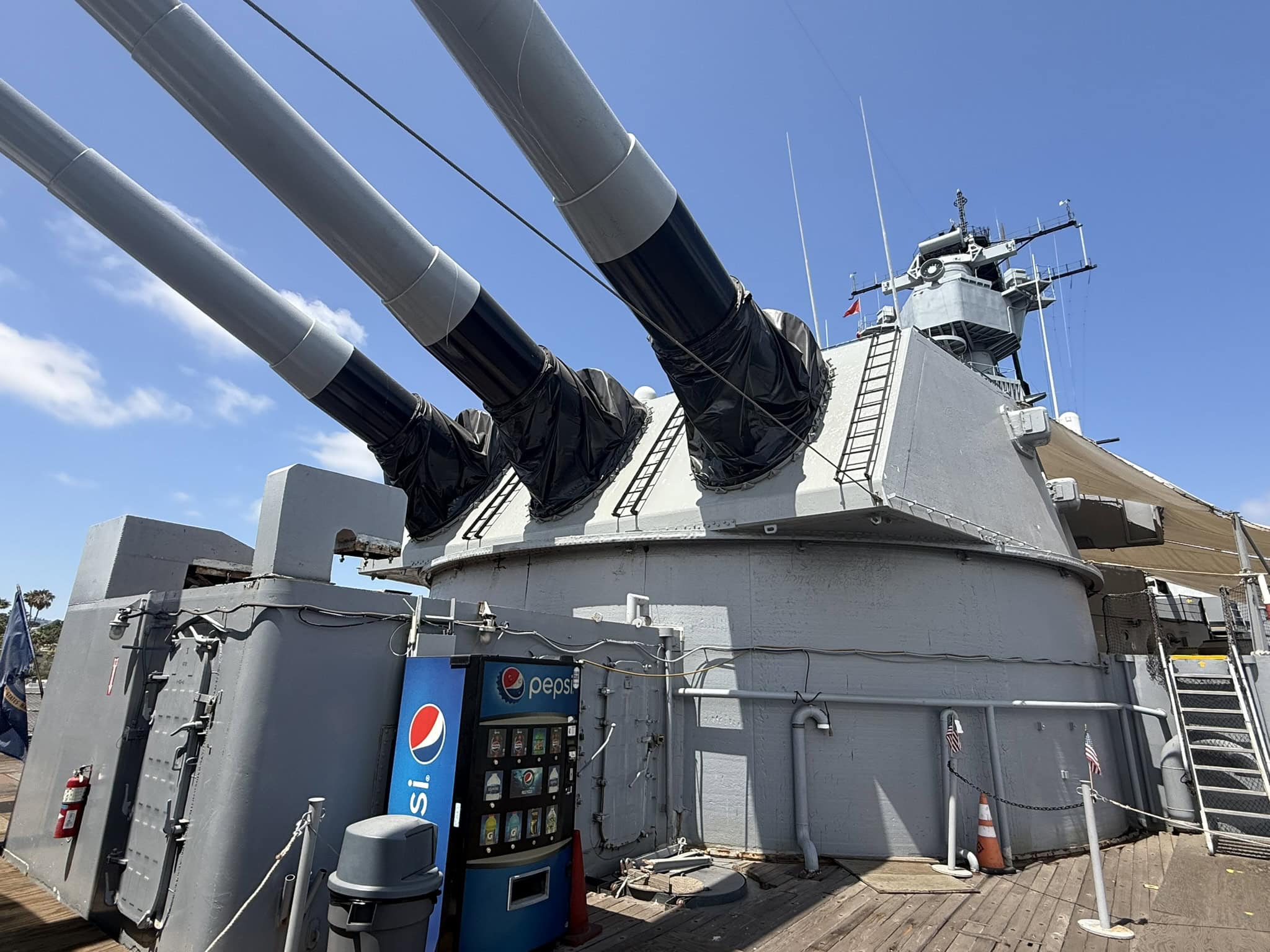 USS Iowa Visit by Harry Kazianis of 19FortyFive.com